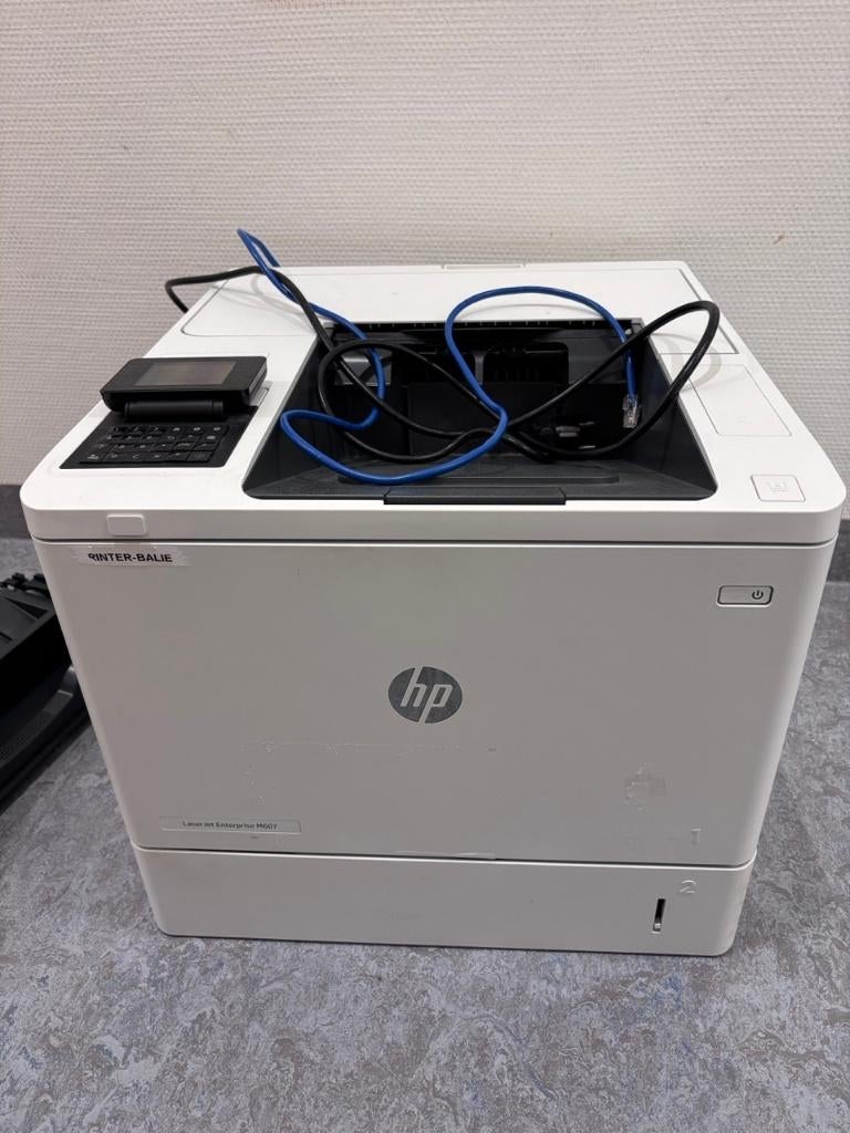 Gratis printer HP laserjet enterprise m607, Computers en Software, Printers, Ophalen, Gebruikt