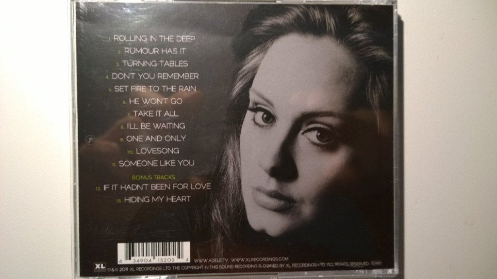 Adele - 21, Ophalen of Verzenden, Zo goed als nieuw, Pop, Album