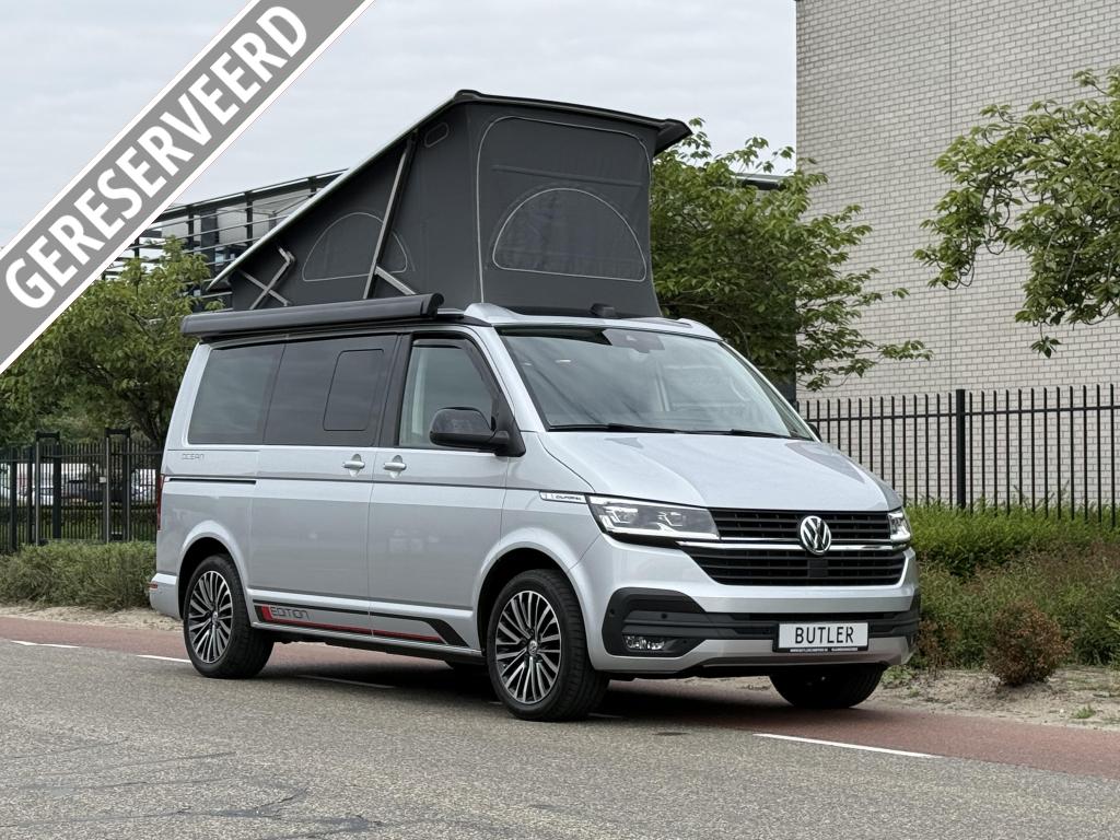 Volkswagen T6.1 California Ocean Edition 2023 43.000KM 204PK, Caravans en Kamperen, Campers, Bedrijf, tot en met 4, Buscamper of Camperbus