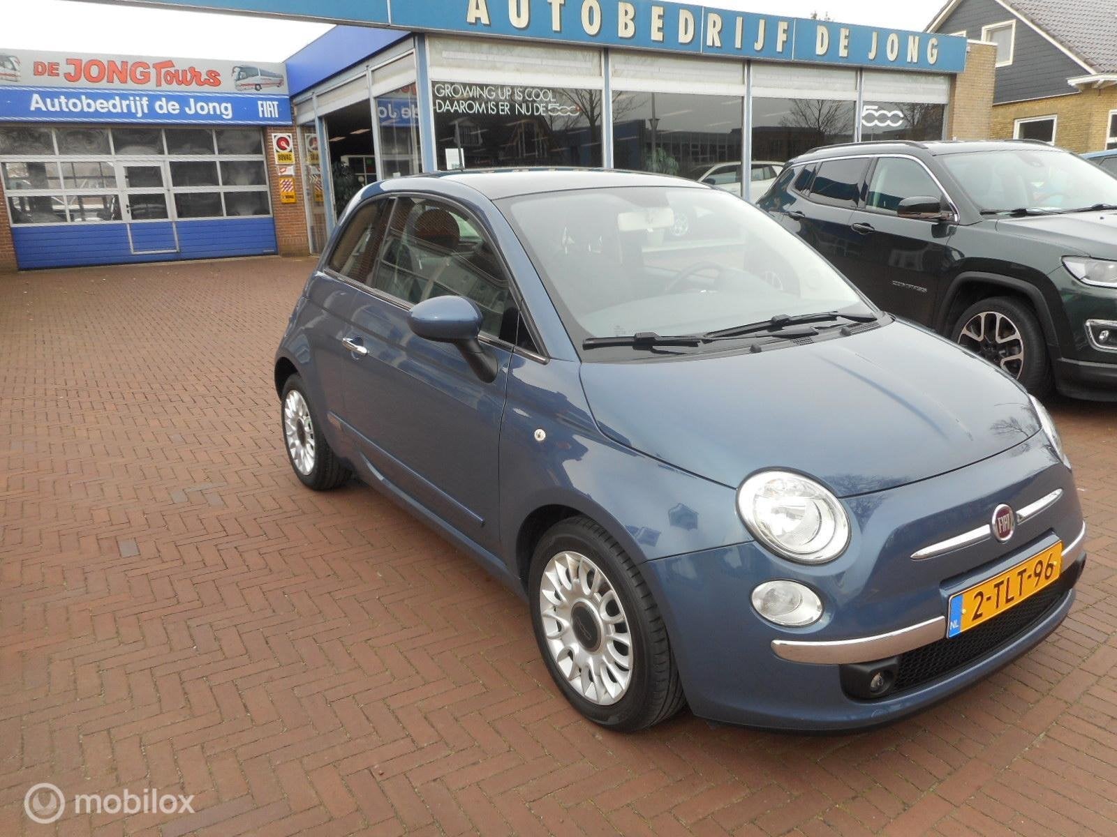 Fiat 500 TwinAir Turbo 85 Lounge Dualogic Automaat METALLIC, Euro 5, 86 pk, Gebruikt, 31 €/maand