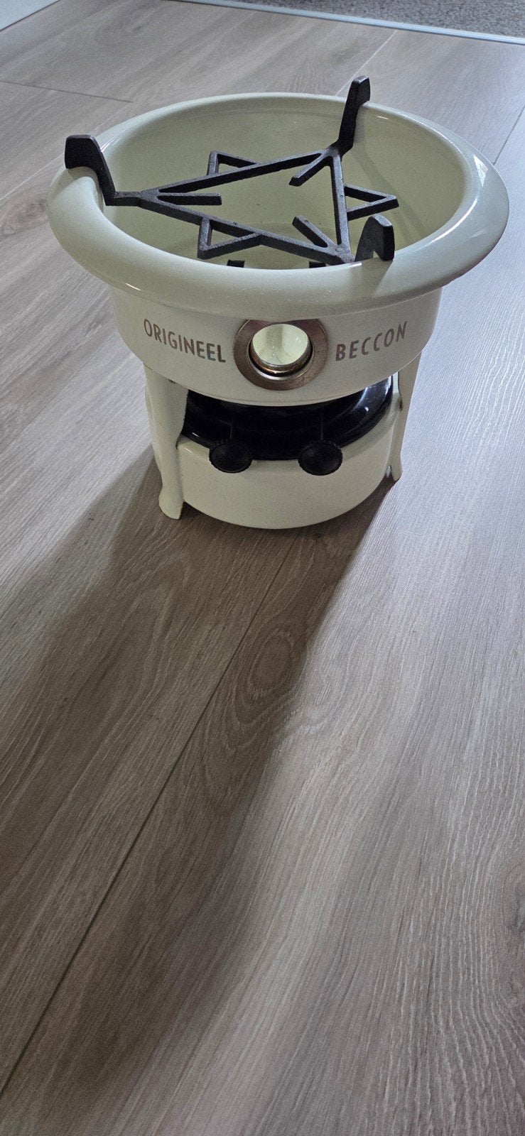 Origineel Beccon oliestel - Vintage en Functioneel, Ophalen