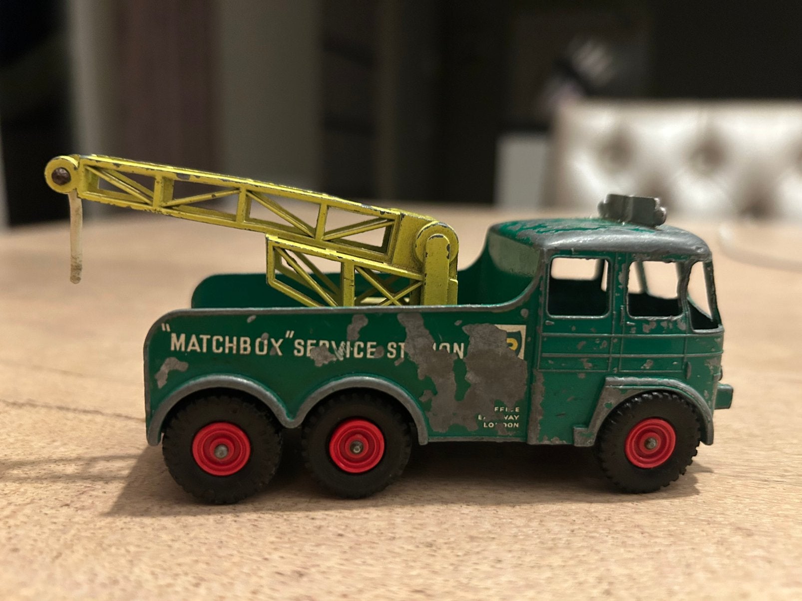 Matchbox series king size Foden breakdown tractor, Verzenden, Gebruikt, Overige typen