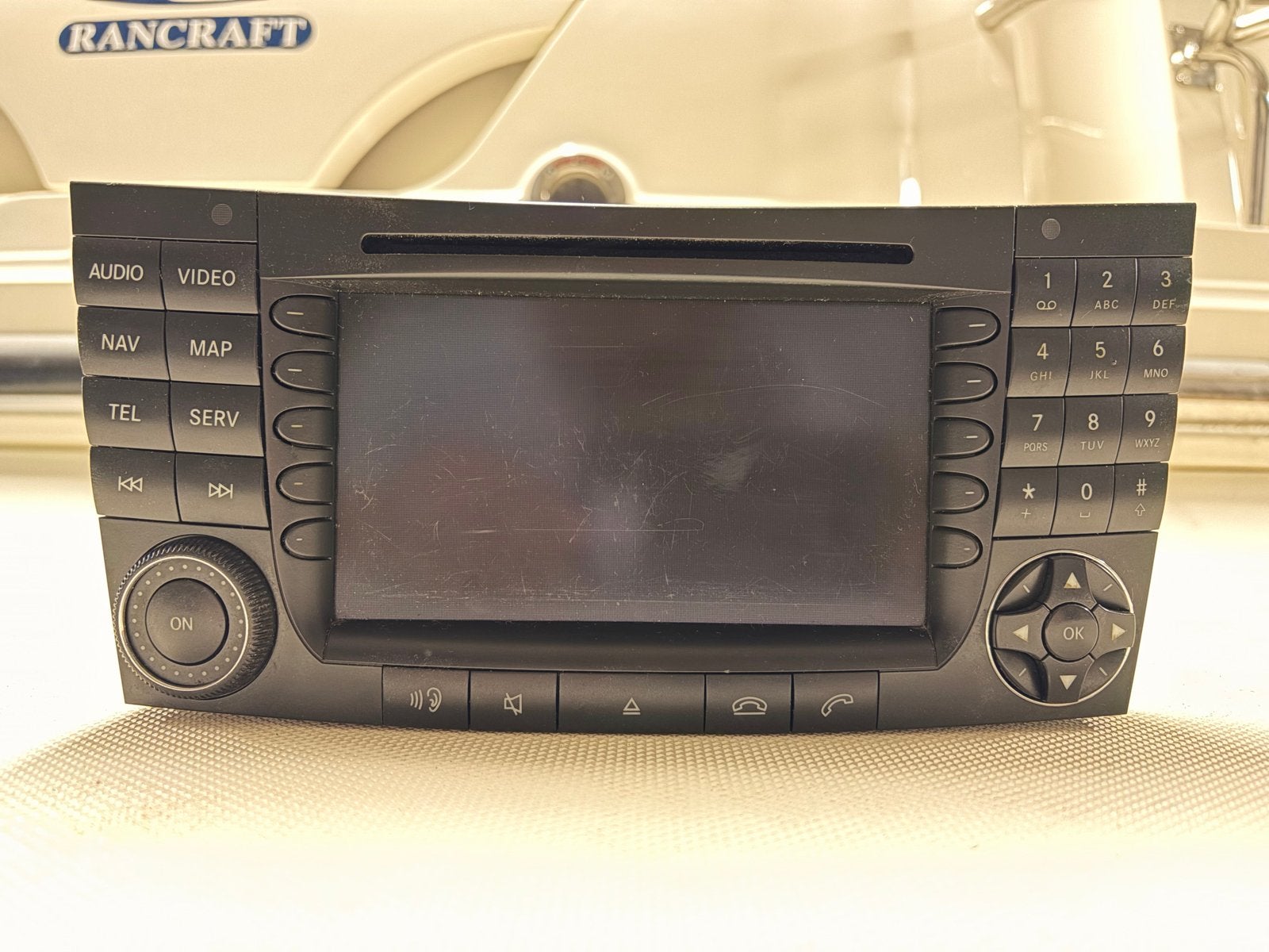 Mercedes-Benz Harman-Becker BE 7039 Navigatie Radio, Auto diversen, Ophalen of Verzenden, Gebruikt