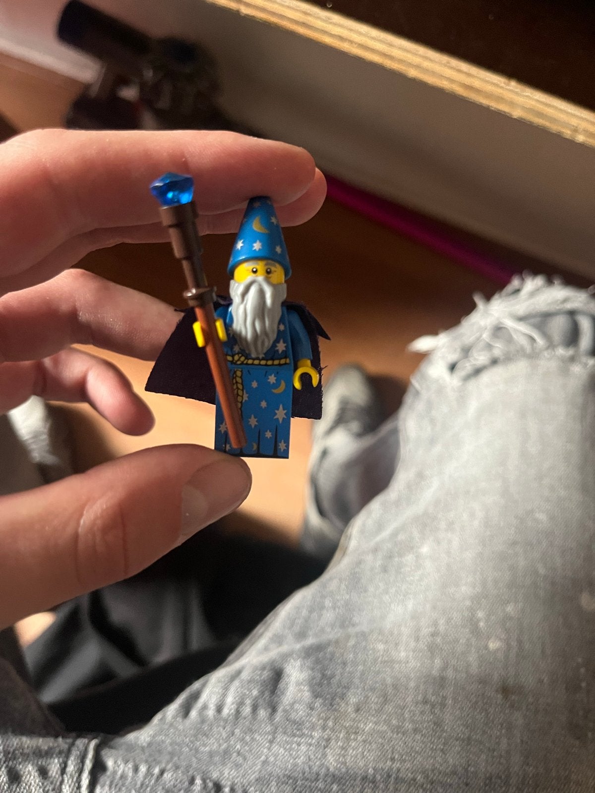 Lego wizard Minifiguur Serie 12 Tovenaar - Zeer Goede Staat, Ophalen of Verzenden, Zo goed als nieuw