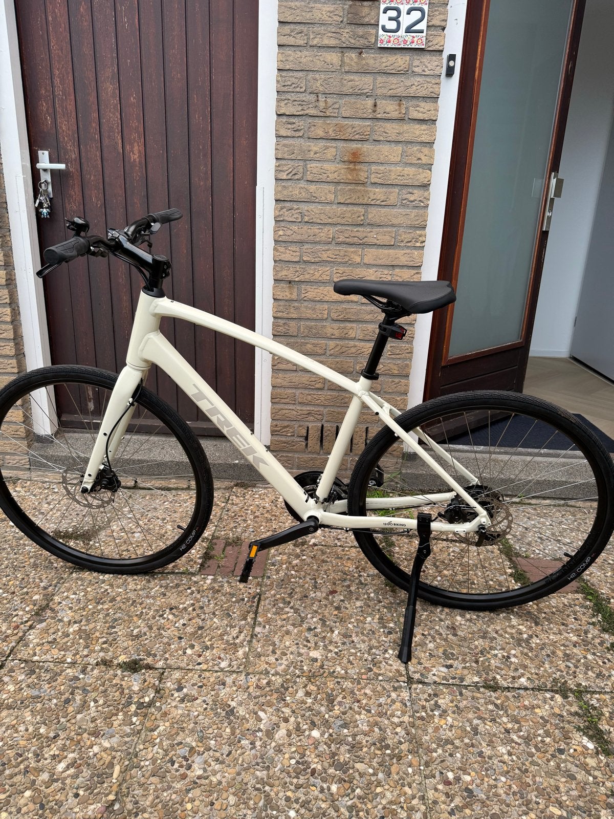 Trek FX 1 Gen 4 Disc Stagger - Comfortabele hybride fiets, Fietsen en Brommers, 28 inch, Zo goed als nieuw, 15 tot 20 versnellingen