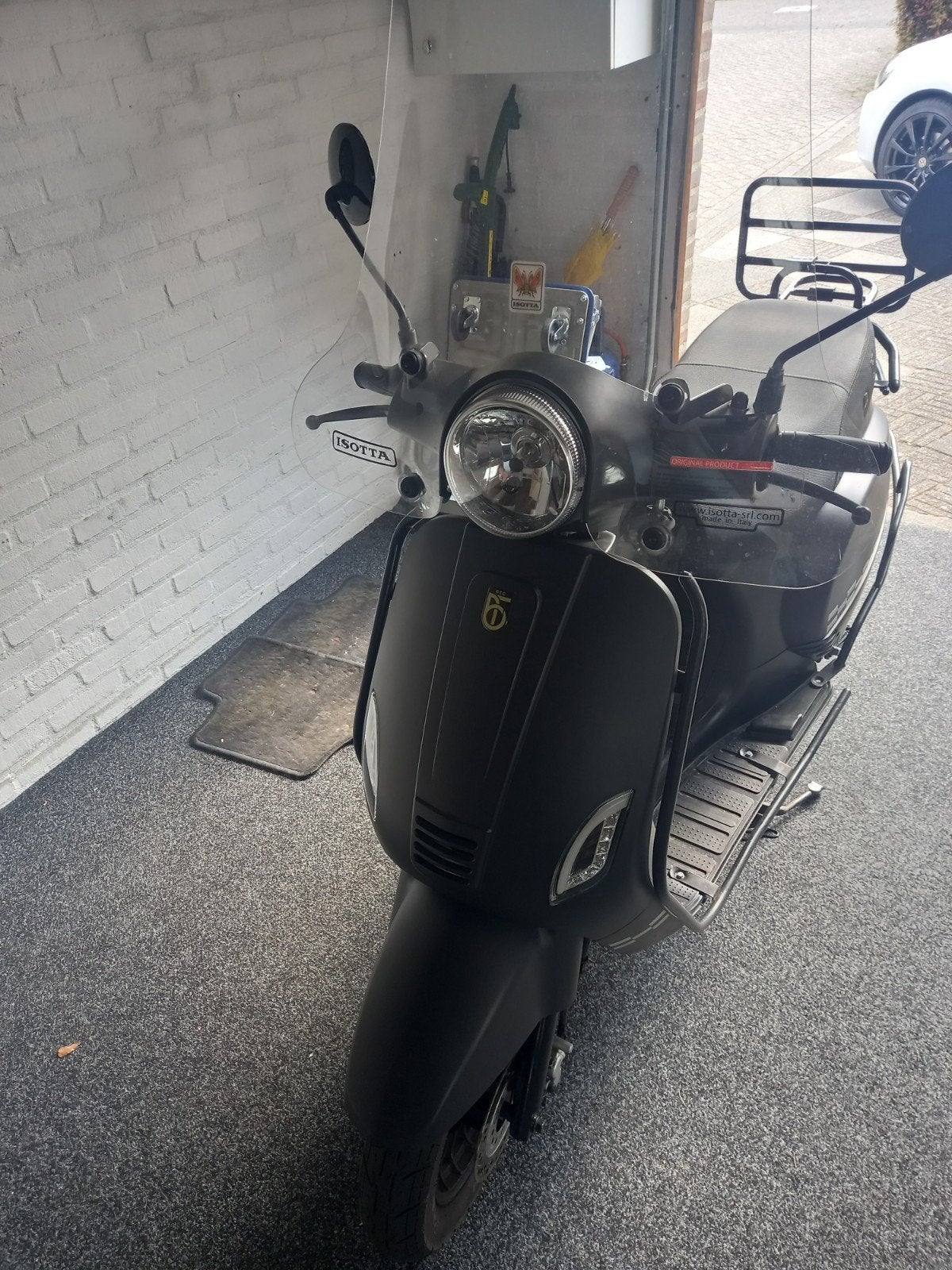 BTC RIVA Bromscooter, zie tekst., Fietsen en Brommers, Scooters | Overige merken, Ophalen, Gebruikt, Benzine