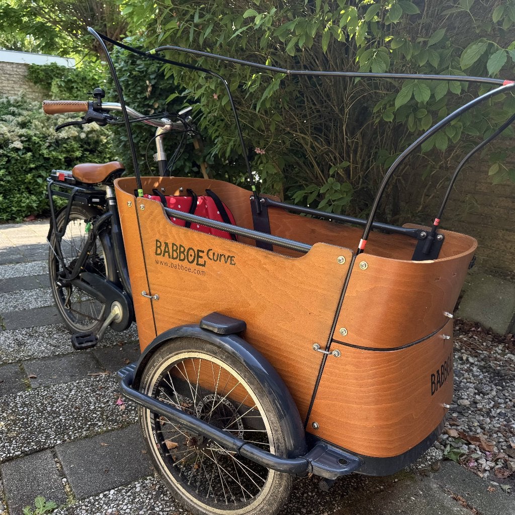 Gebruikte Elektrische Baboe Curve Bakfiets Te Koop, Fietsen en Brommers, Fietsen | Bakfietsen, 4 kinderen of meer, Gebruikt, Elektrisch