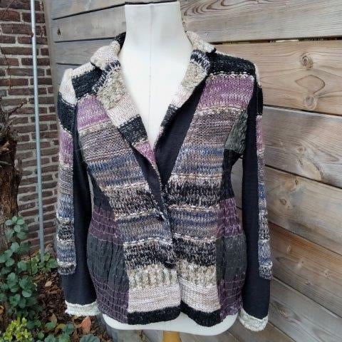 Vest zwart/ paars/ kaki Lulu-H mt M Winter Vaste prijs OPR, Maat 38/40 (M), Zwart, Ophalen of Verzenden, Zo goed als nieuw