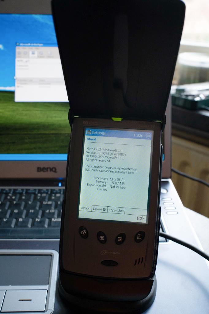 HP Jornada 545 compleet in de doos, Ophalen of Verzenden, Gebruikt, .   HP  .