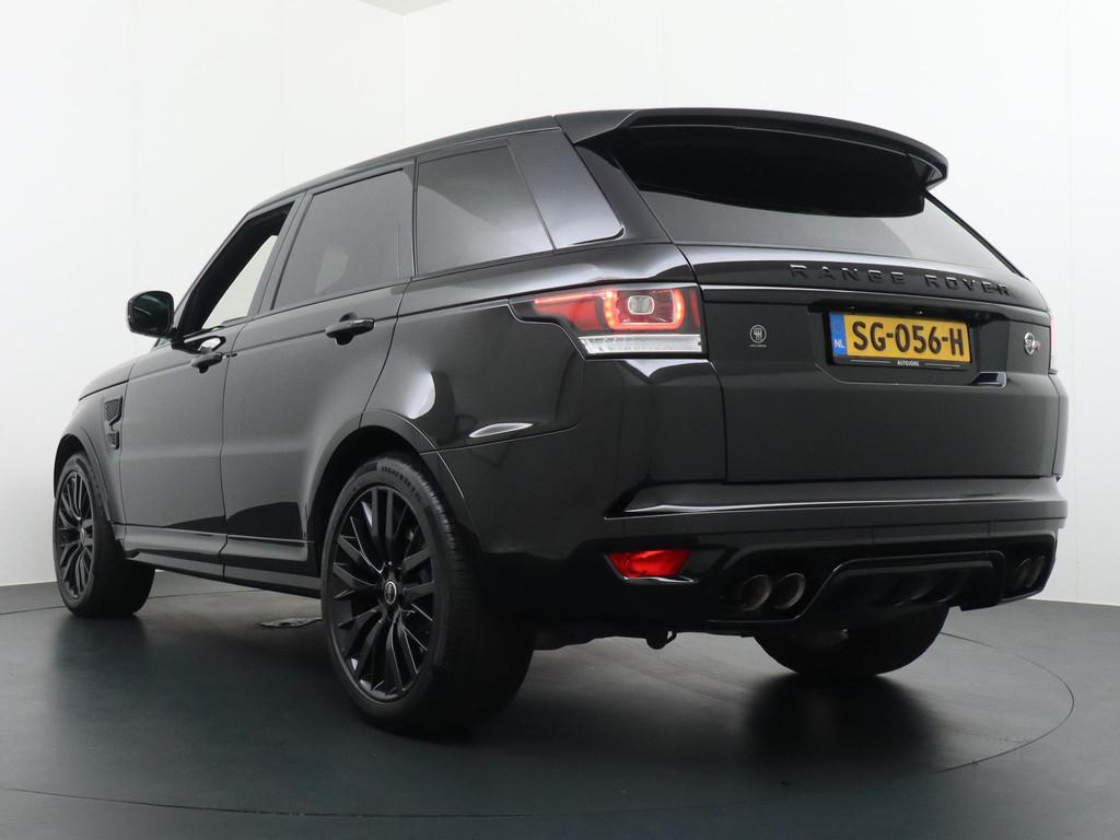 Land Rover Range Rover Sport 5.0 V8 Supercharged SVR 550 PK, Auto's, Land Rover, Automaat, 3000 kg, Zwart, Bedrijf