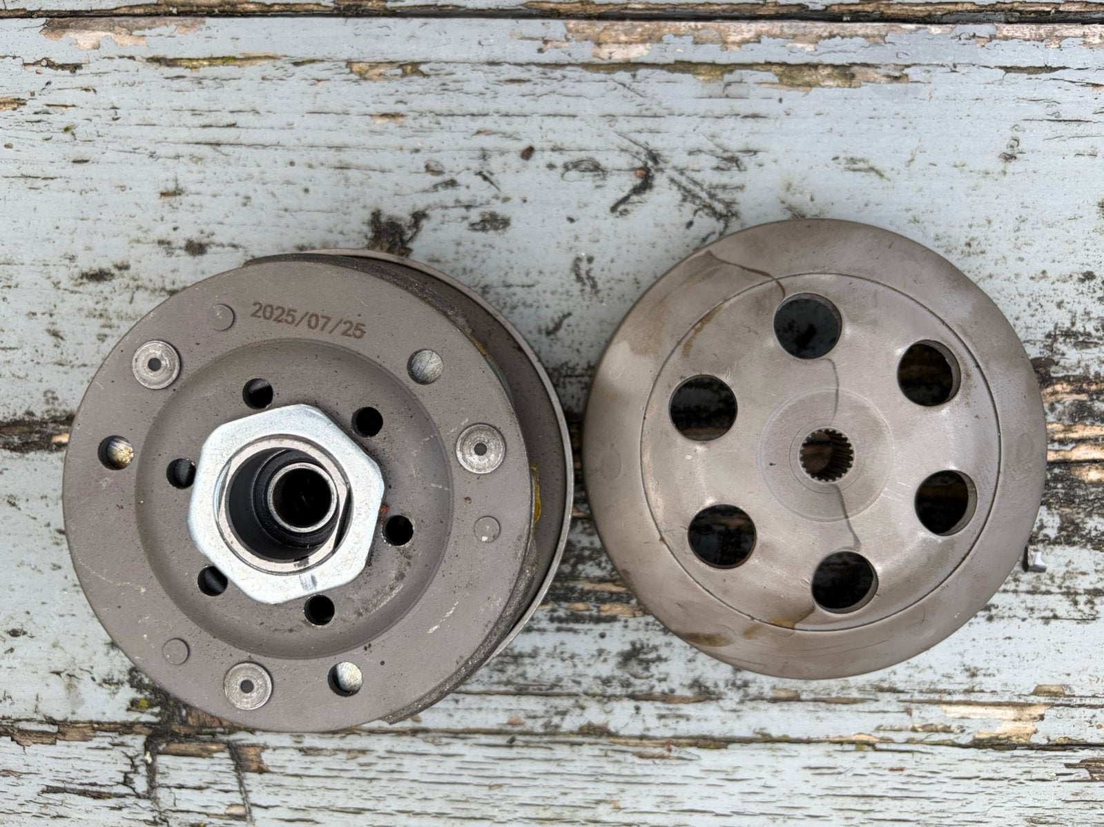 Acheras koppeling ,centrifugaal GY6 motor 50cc., Ophalen of Verzenden, Nieuw, Blok, Kymco