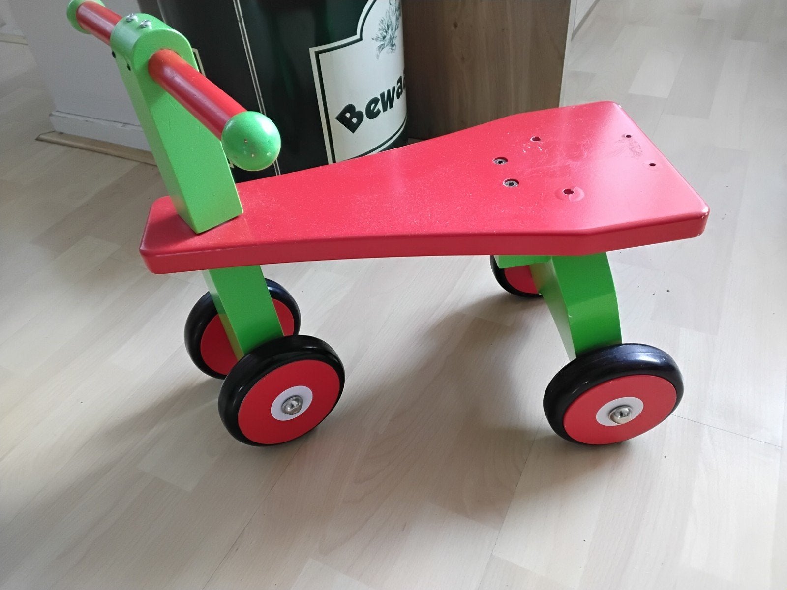Balansfiets houten, Ophalen, Zo goed als nieuw, Loopfiets