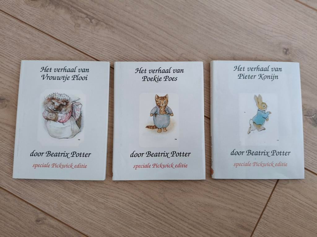 Beatrix Potter boekjes, Ophalen