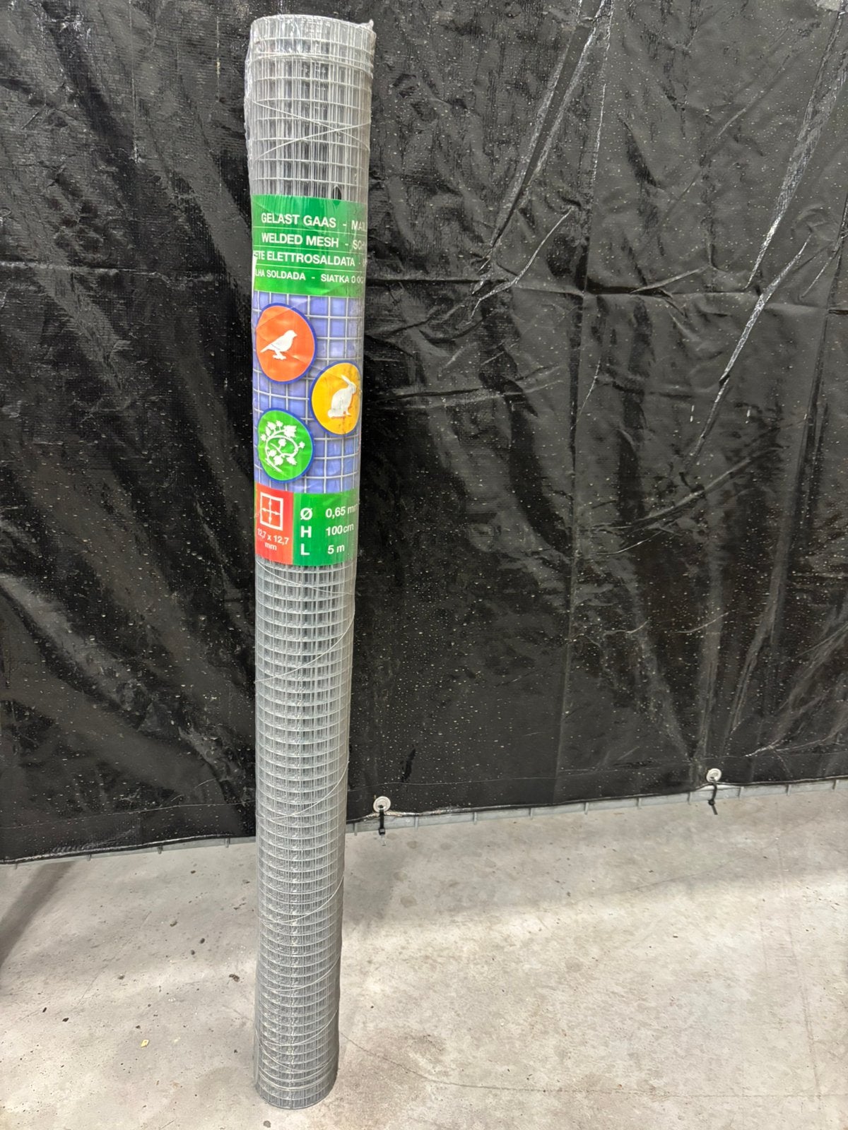 Volièregaas/Konijnengaas 1 meter hoog, 5 meter per rol!, Tuin en Terras, Gaas en Draad, Ophalen, Nieuw, Minder dan 10 meter, Gaas