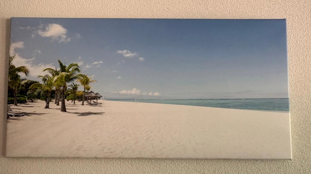 Canvas schilderij strand 80x40 cm, Ophalen