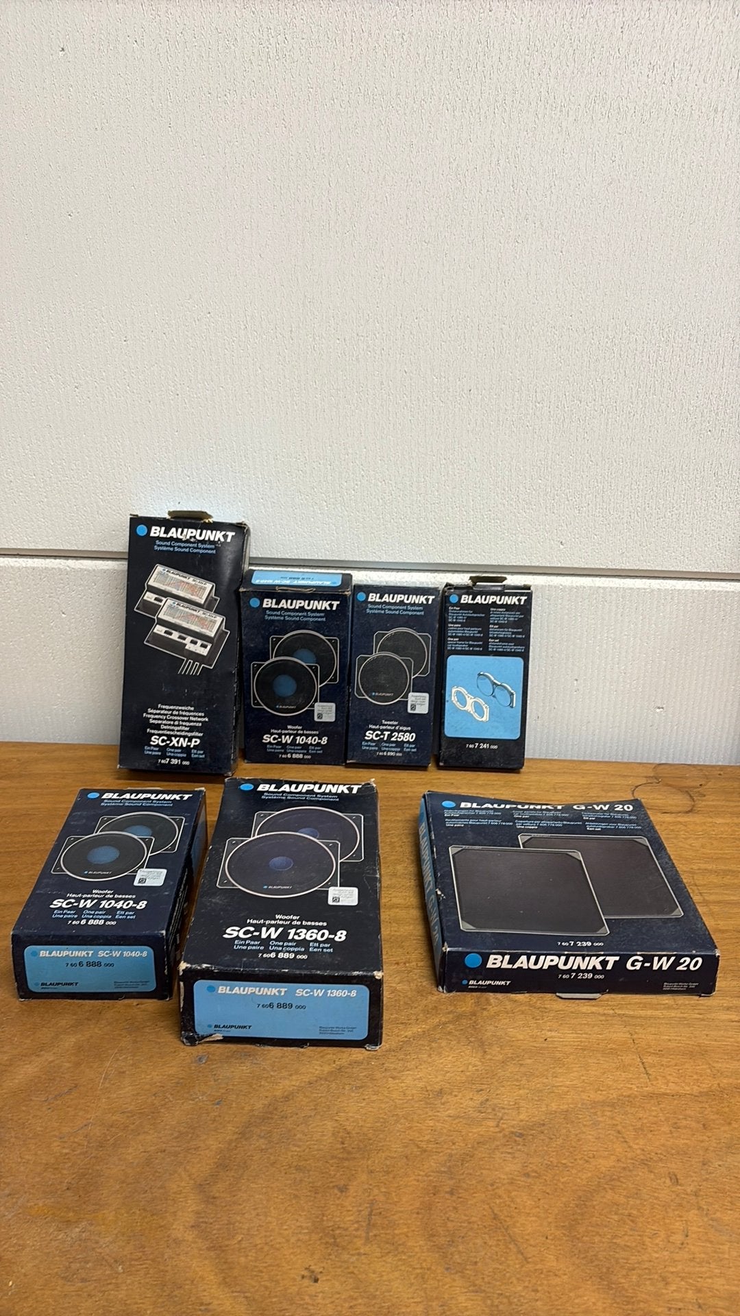 NOS Vintage Blaupunkt Autospeakers Set - Compleet Systeem, Ophalen of Verzenden, Nieuw