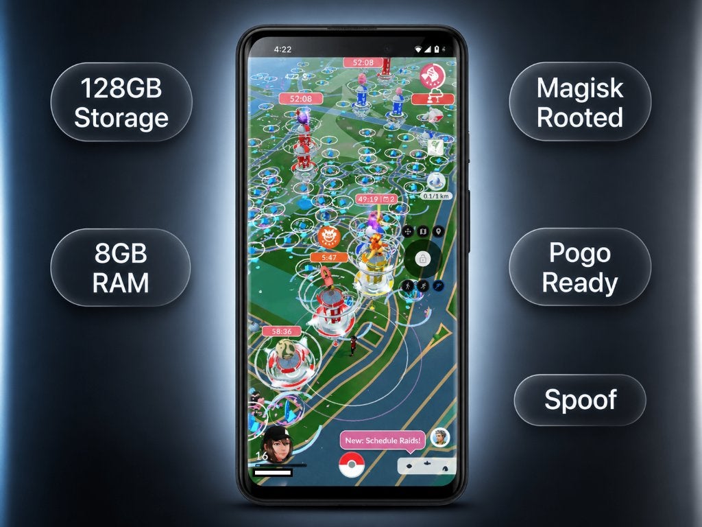 OnePlus 8T (128GB/8GB) - Rooted Pokémon Go Spoofing telefoon, Gebruikt, Overige modellen, Ophalen of Verzenden, Zonder simlock