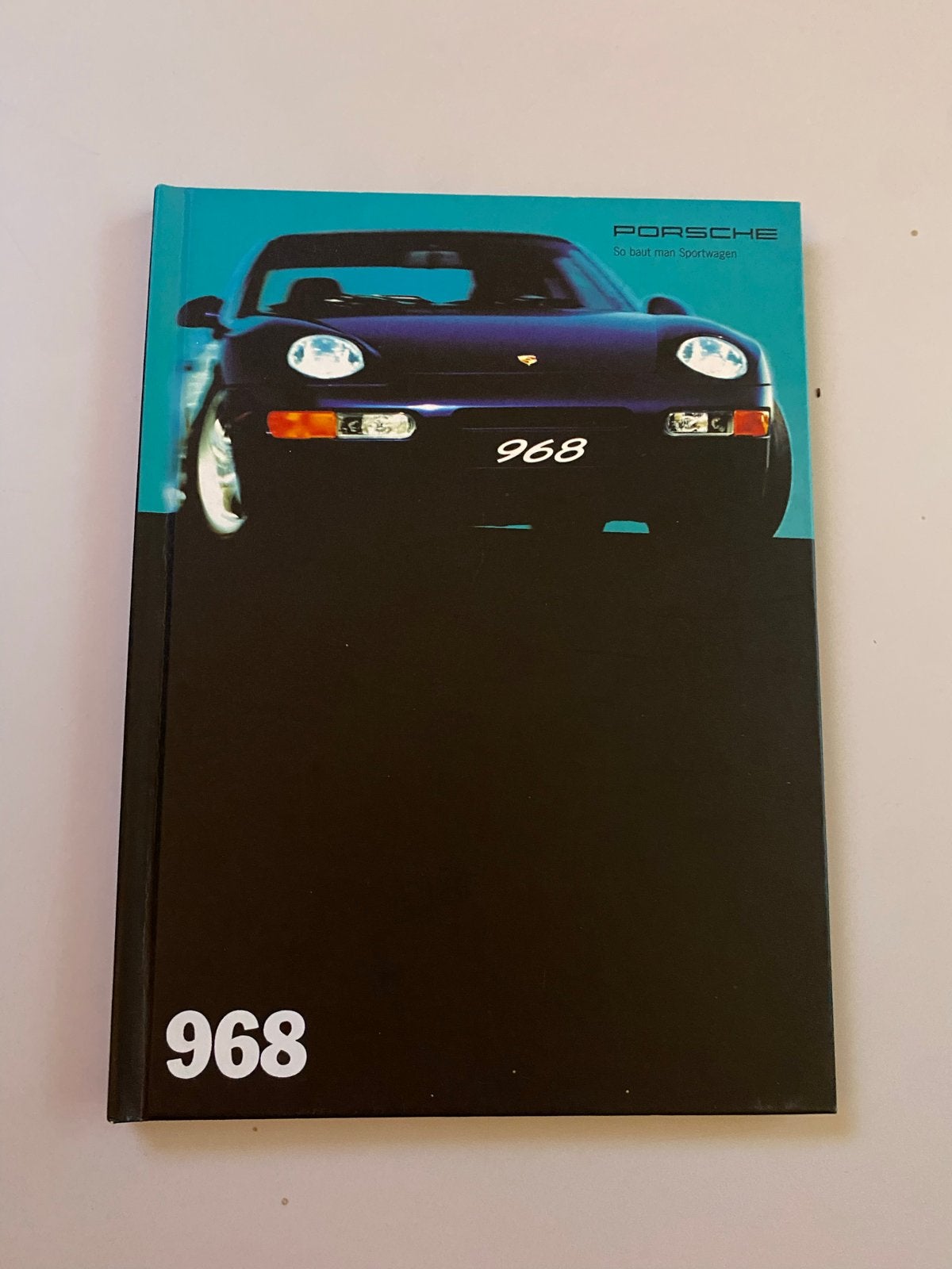 Porsche 968 Brochure en Datenblatt - Zo goed als nieuw, Ophalen of Verzenden, Zo goed als nieuw, Porsche