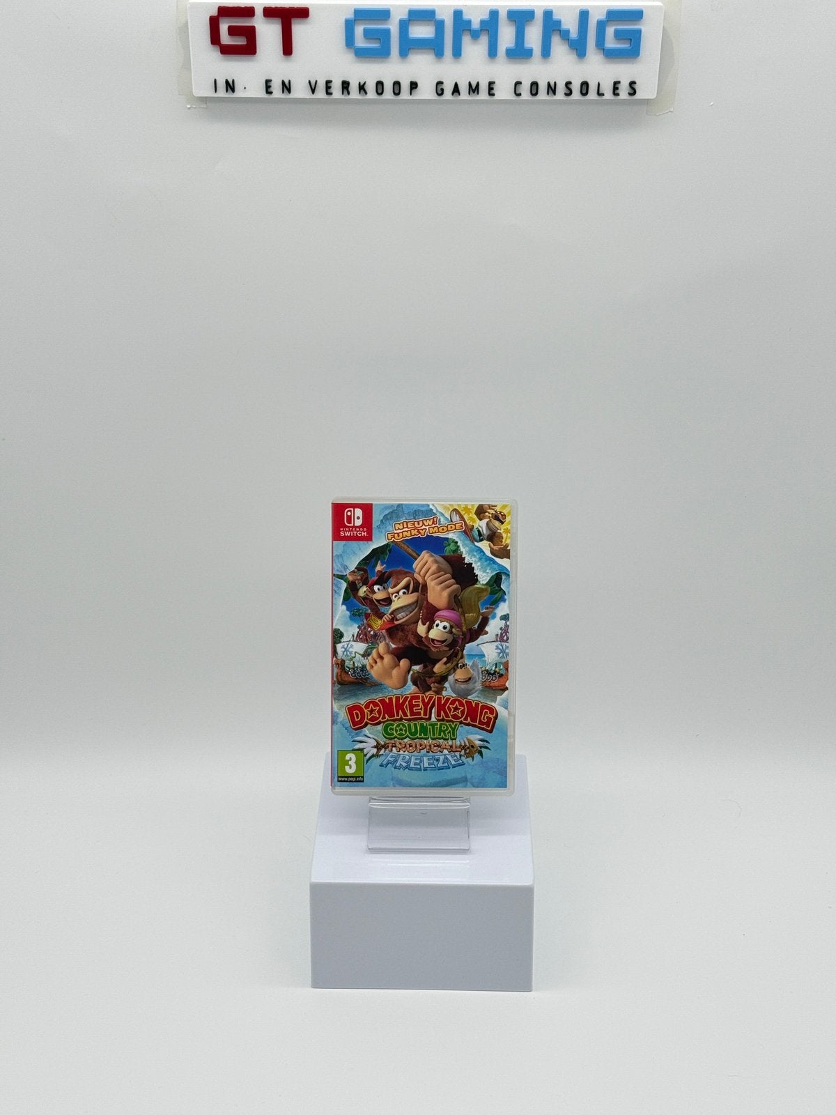DONKEY KONG COUNTRY TROPICAL FREEZE NINTENDO SWITCH GAME, 1 speler, Ophalen of Verzenden, Zo goed als nieuw, "