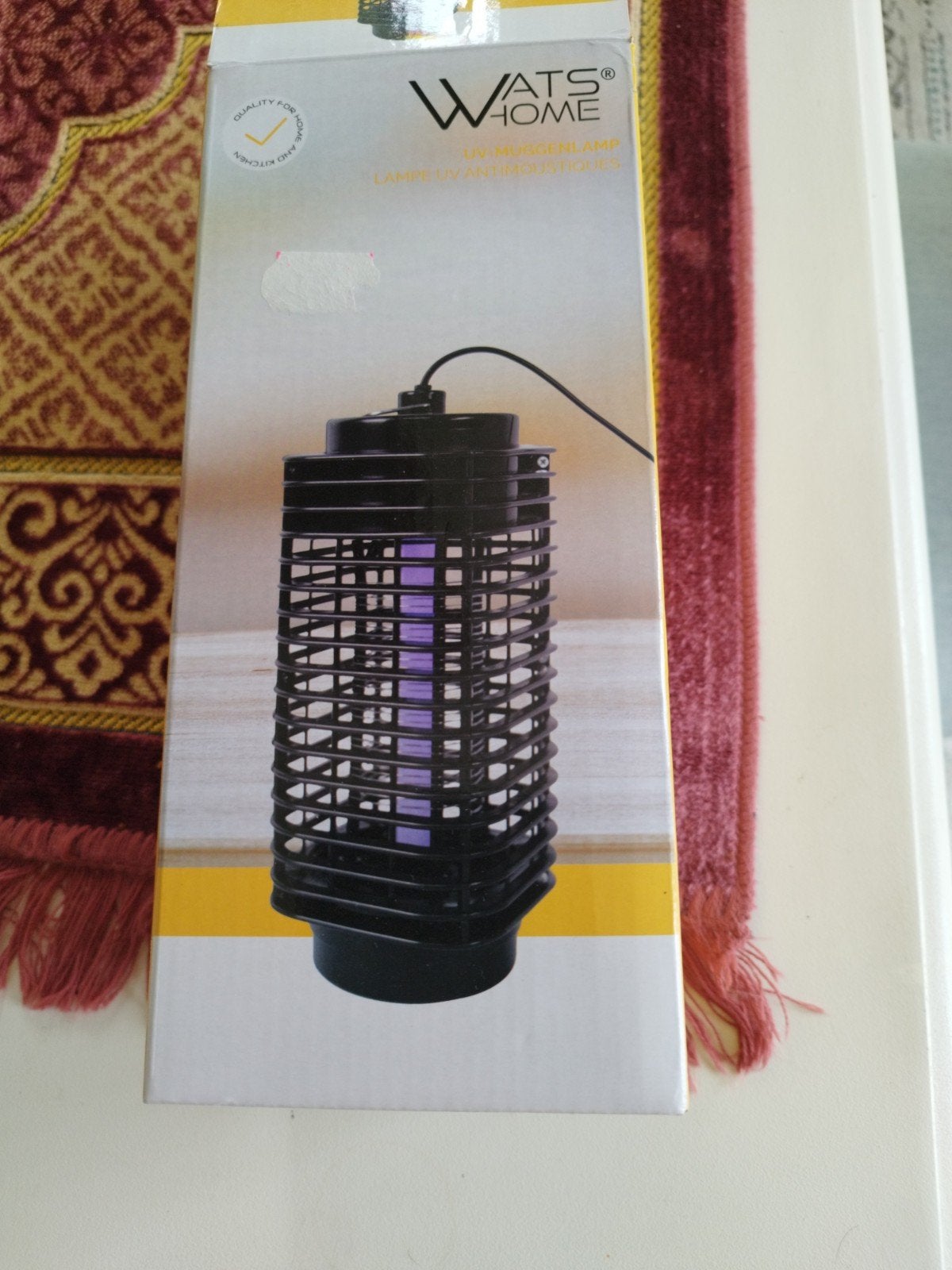 Wats Home UV Muggenlamp - Effectieve Insectenverdelger, Ophalen, Nieuw