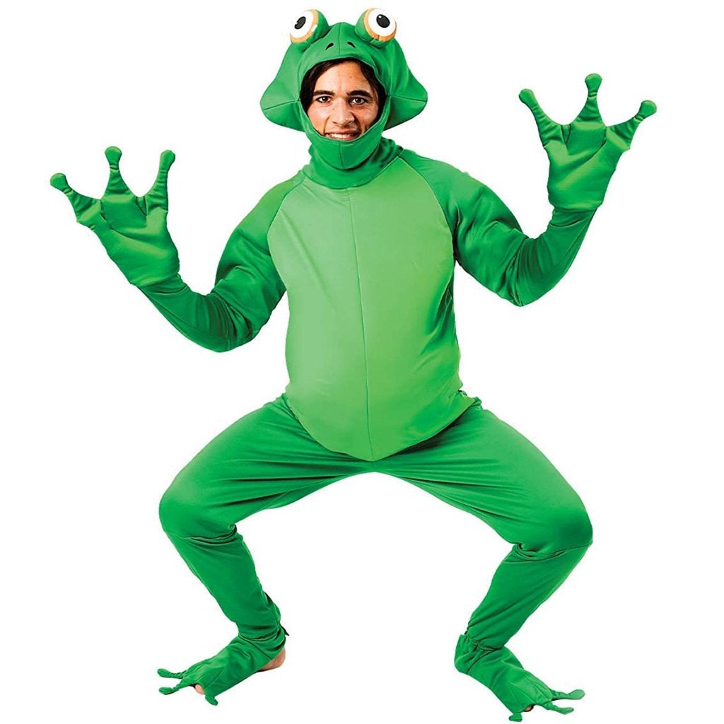 Kikker Kostuum Feest Pak Dier Carnaval Heren Mannen, Verzenden, Nieuw, Kleding