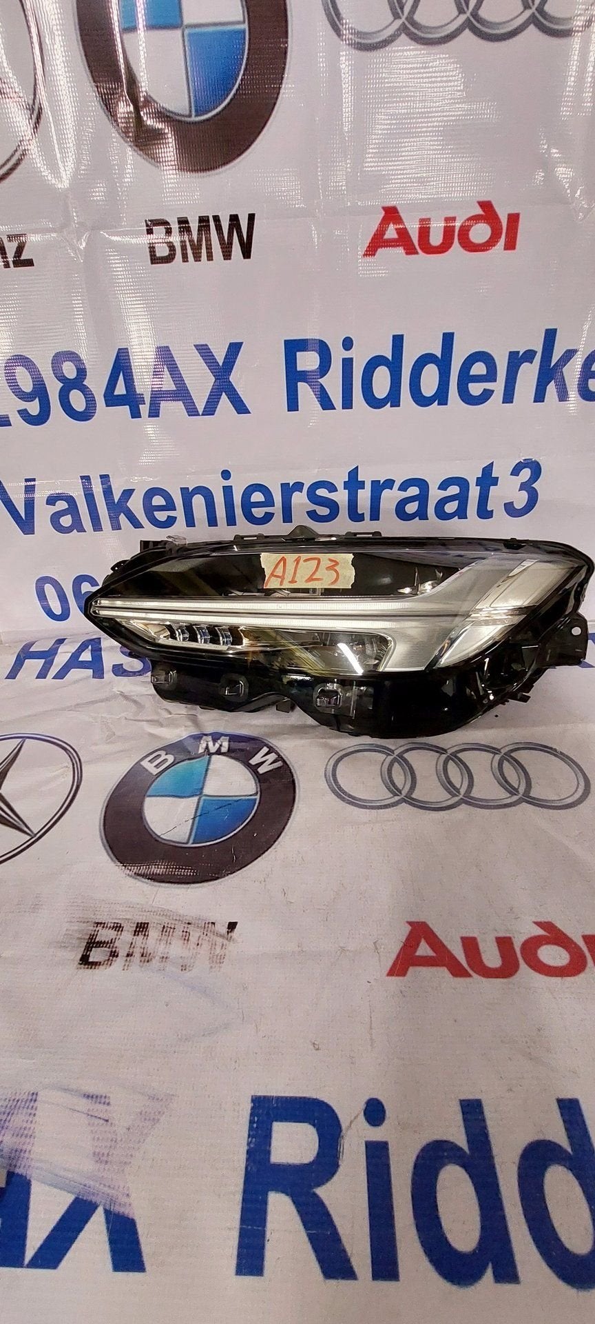 Koplamp Volvo XC90 S90 V90 Full Led Active High Beam Links, Gebruikt, -, -, Ophalen of Verzenden