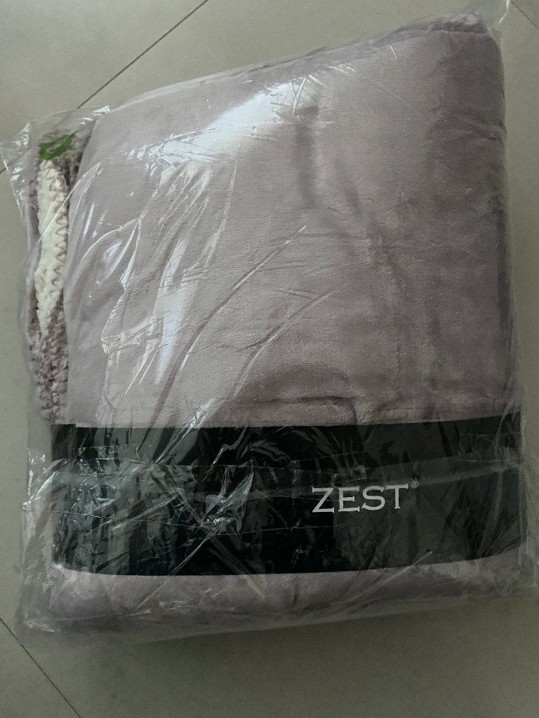 Zest Fleece Plaid 125x150cm - Nieuw, Fleecedeken, 125 cm, Nieuw, Polyester