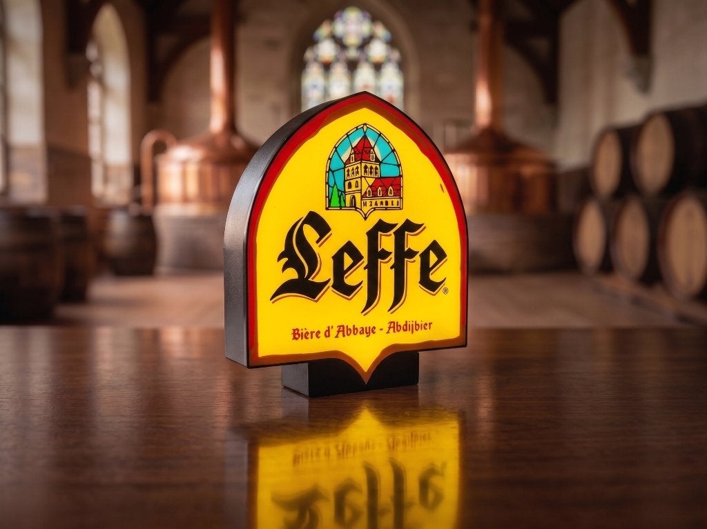lightbox/lichtbak Leffe, Ophalen of Verzenden, Nieuw, Reclamebord, Plaat of Schild, Leffe