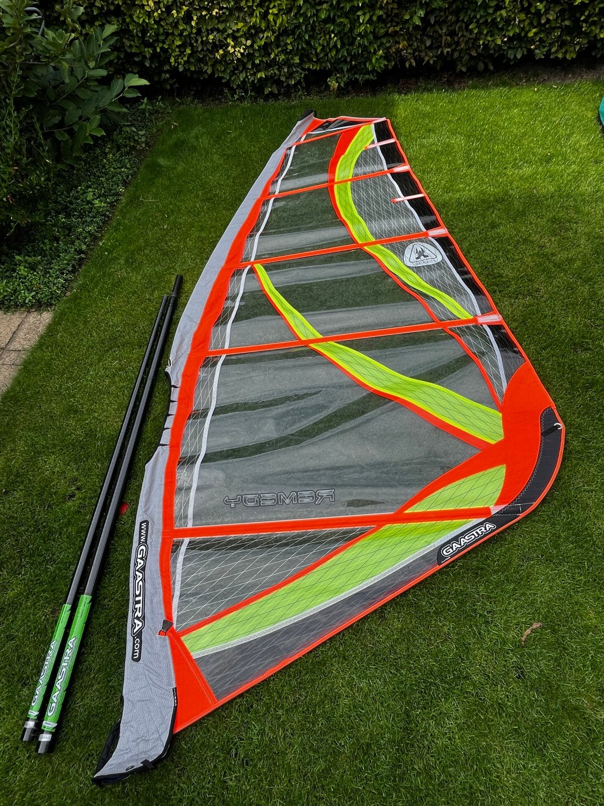 Gaastra Remedy 4.8m2 & Plasma 7.5 en Gaastra rdm c70, Ophalen, Met mast, Gebruikt, Gaastra