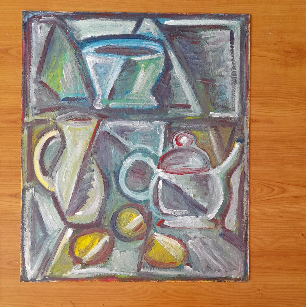 Figuratief schilderij, Ophalen of Verzenden
