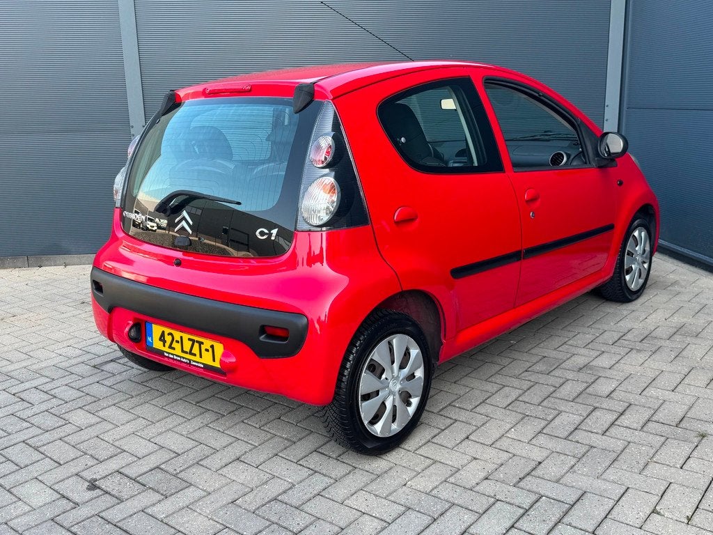 Citroen C1 1.0-12V Automaat / 5 Deurs / 111.000 km Nap!, Gebruikt, 4 stoelen, C1, 68 pk