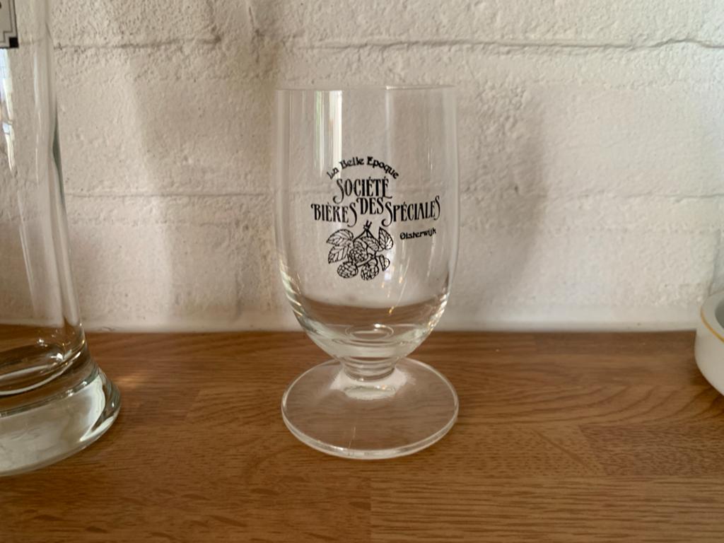 Bierglas "Société Bières des Spéciales" Oisterwijk, Ophalen of Verzenden