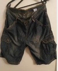 als Nieuw jeans NEW STAR spjkerbroek Short korte Broek XXL, Verzenden, Zo goed als nieuw, Blauw, W36 - W38 (confectie 52/54)
