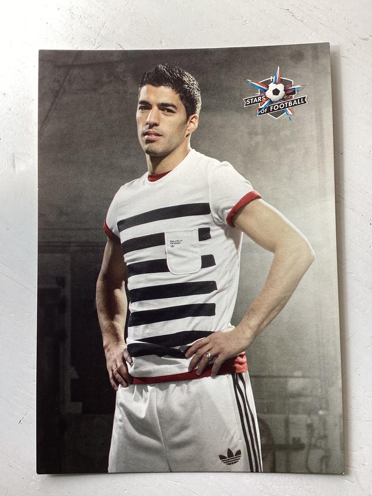 Stars of football Luis Suarez (C1000), Verzamelen, Sportartikelen en Voetbal, Verzenden, Zo goed als nieuw, Buitenlandse clubs