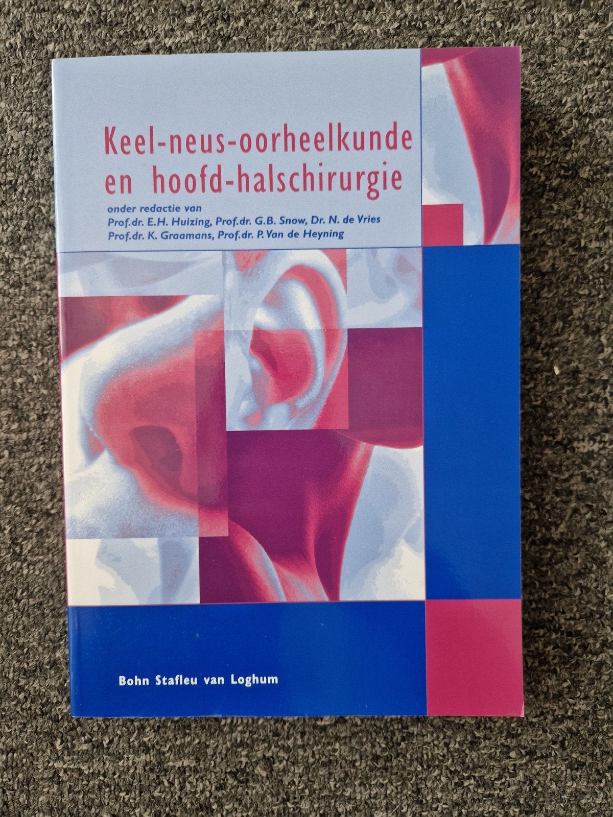 Keel-neus-oorheelkunde en hoofd-halschirurgie, Boeken, Studieboeken en Cursussen, Gelezen, Ophalen of Verzenden, WO, E.H. Huizing, G.B. Snow, N. de Vries, K. Graamans