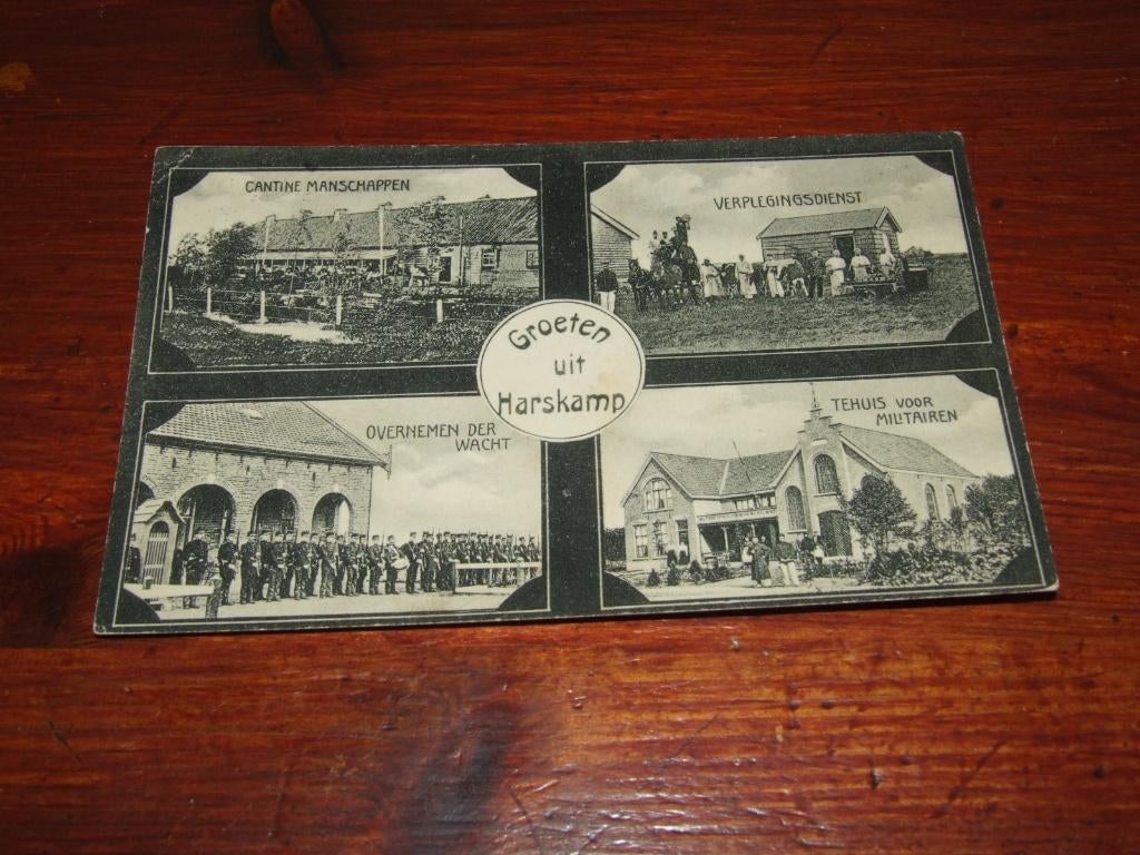 743- GROETEN UIT HARSKAMP - 1909, Verzenden, Voor 1920, Gelopen, Gelderland
