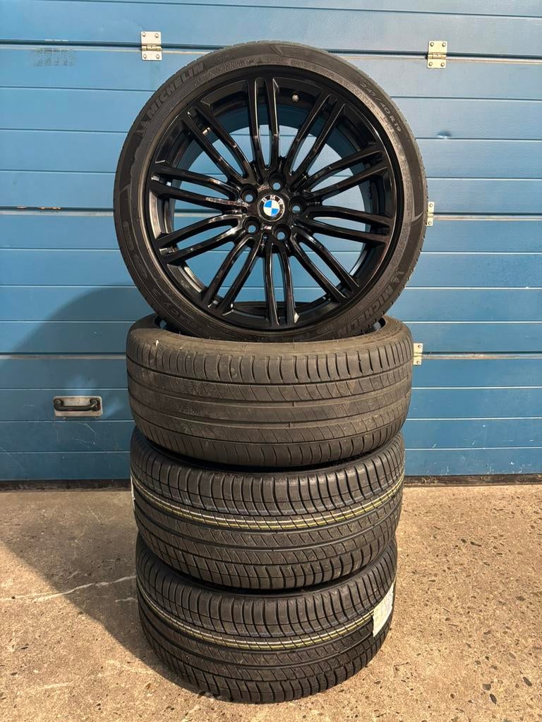 Originele BMW 5-Serie 19 Inch Breedset met Zomerbanden, Banden en Velgen, Personenwagen, Zomerbanden, Ophalen