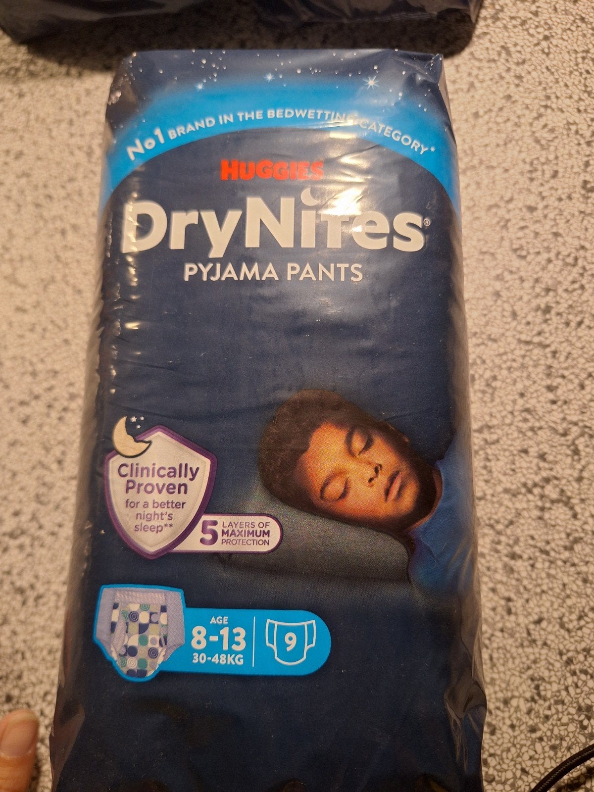 Huggies DryNites Pyjama Pants 8-13 jaar (30-48kg) - 3 pakken, Ophalen, Nieuw