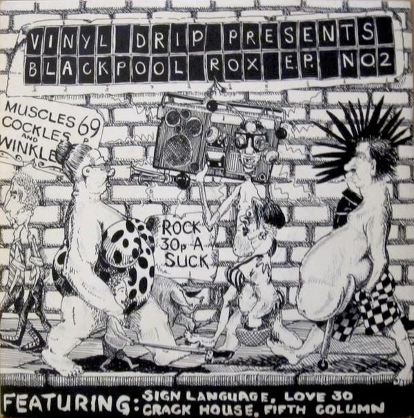 blackpool rox ep no.2 / v/a - punk/new wave, Cd's en Dvd's, Gebruikt, Verzenden, 7 inch, Rock en Metal