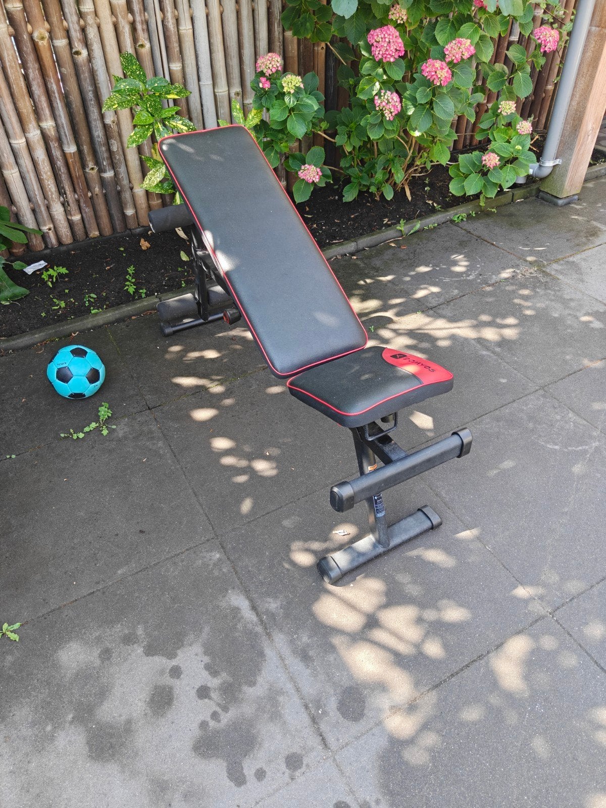 Decathlon Domyos Fitnessbank - Verstelbaar & Compact, Ophalen, Gebruikt, Buik, Fitnessbank