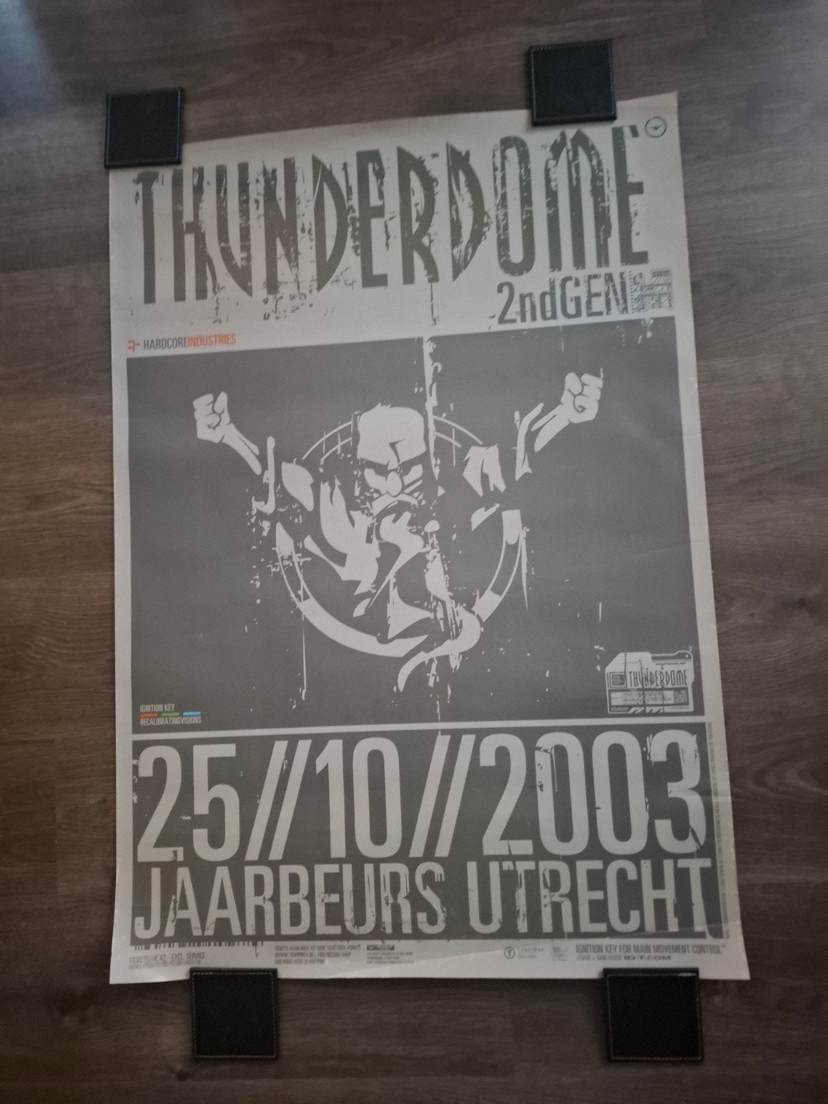 Thunderdome poster, Ophalen of Verzenden