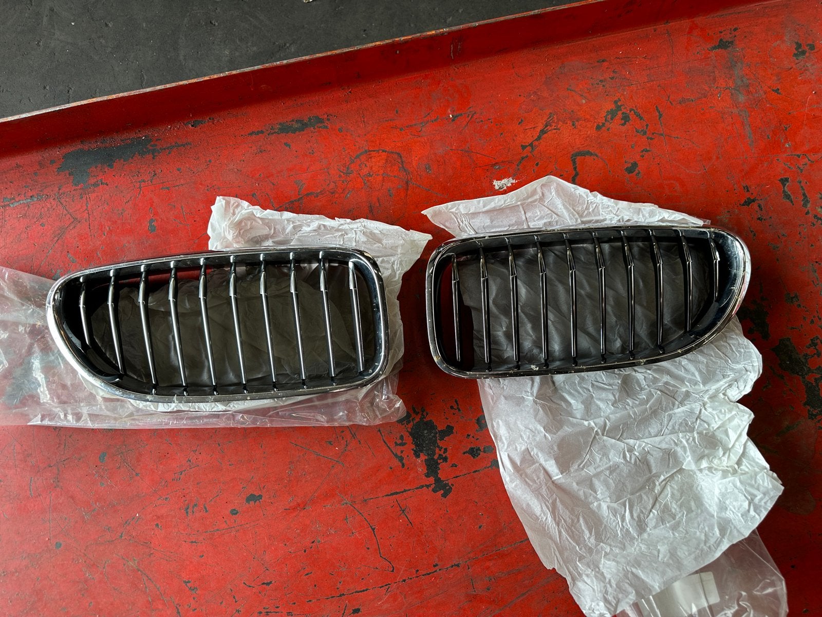 Nieuwe BMW Nieren Grille - Chroom, Auto-onderdelen, Ophalen, Gebruikt, Voor, Bumper