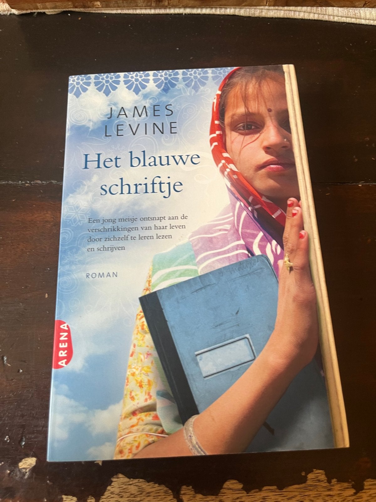 Het blauwe schriftje - James Levine (Roman), Ophalen of Verzenden, Gelezen, Nederland