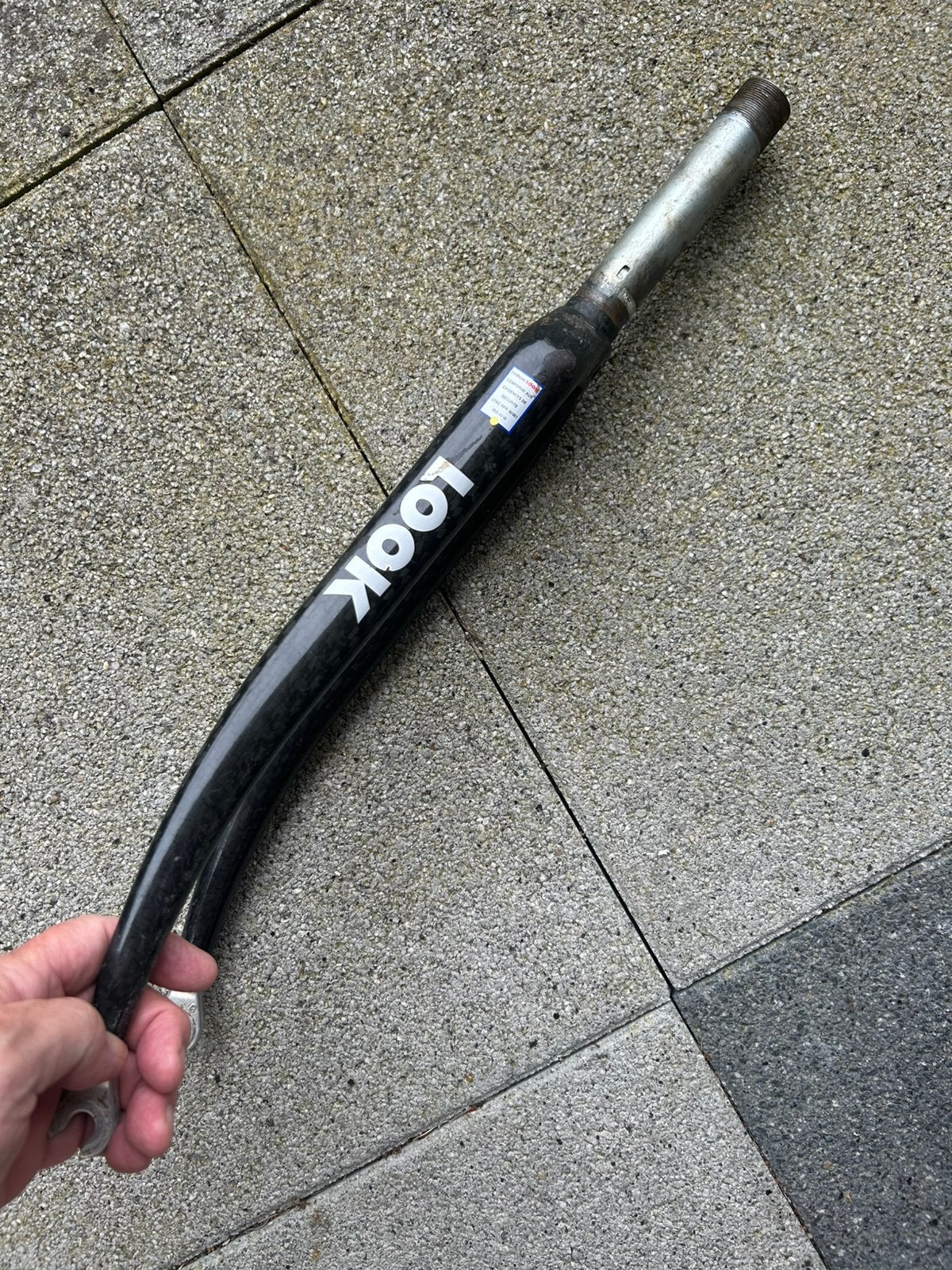 Look carbon voorvork, Fietsen en Brommers, Fietsonderdelen, Ophalen of Verzenden, Zo goed als nieuw, Voorvork, Racefiets