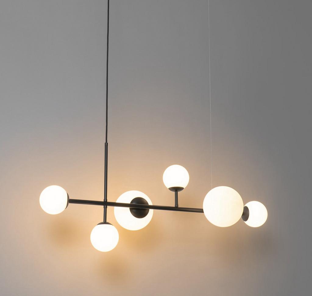 QAZQA Monaco moderne hanglamp – nieuw in doos, Huis en Inrichting, Lampen | Hanglampen, Ophalen, Zo goed als nieuw, Minder dan 50 cm