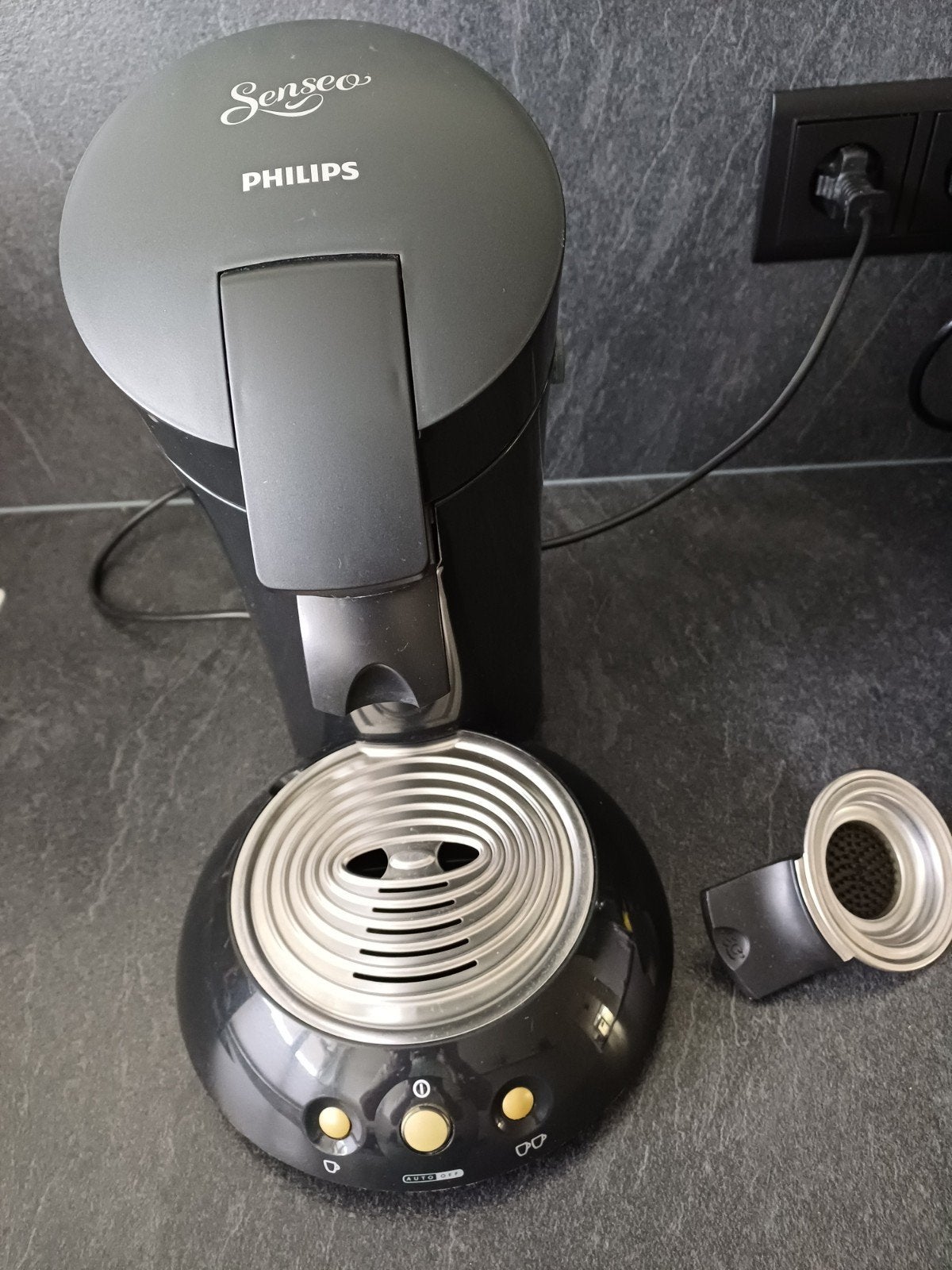 Senseo koffiezetapparaat, Ophalen, Gebruikt, Koffiemachine, Koffiepads en cups