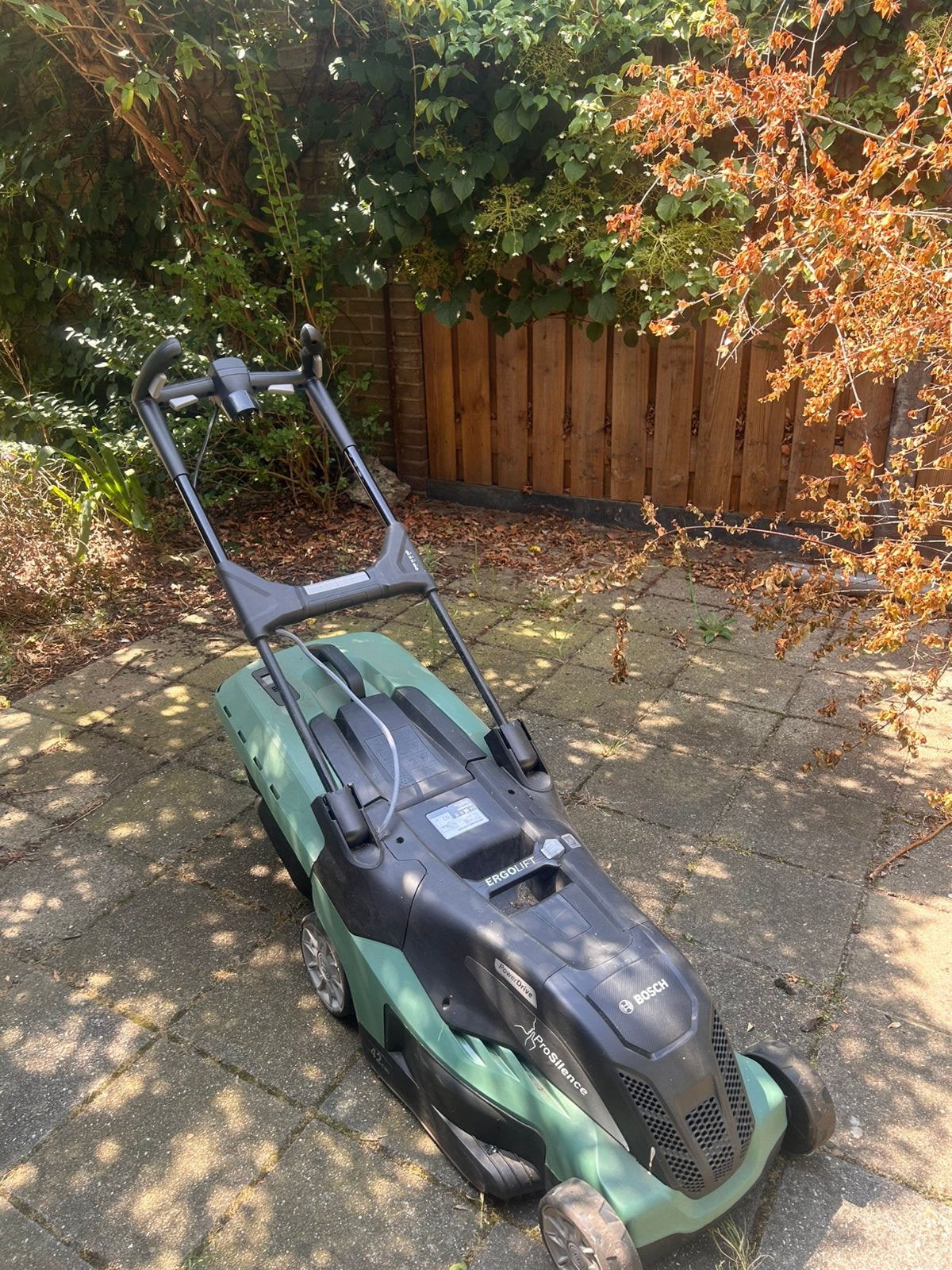 bosch advancedrotak grasmaaier, Ophalen, Zo goed als nieuw, 50 cm of meer