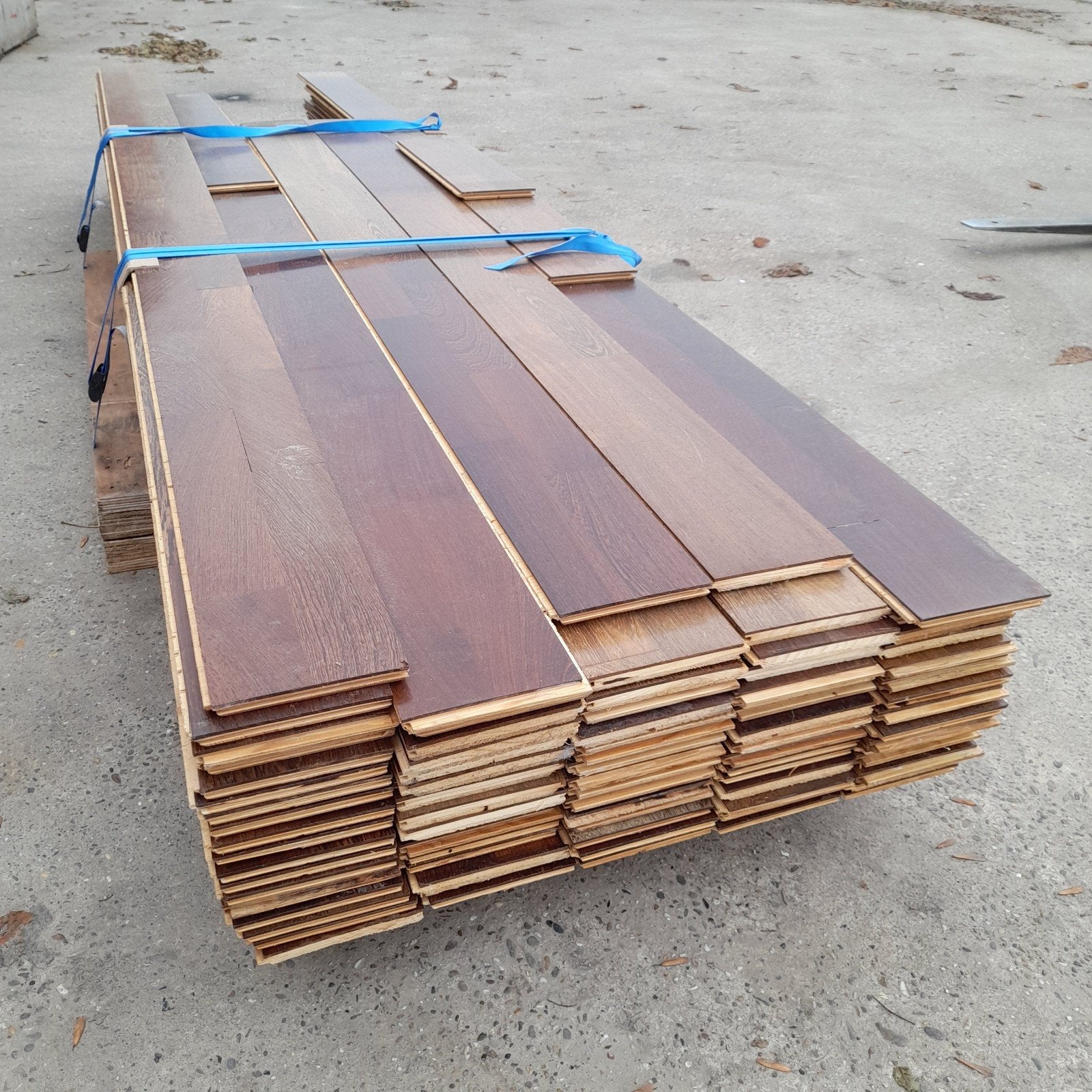 Merbau hardhouten lamelparket 27 m2 vloerdelen hout