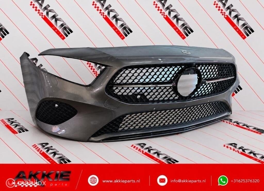 mercedes A klasse bumper voor W177 V177 facelift 2023 - 2026, Gebruikt, Voor, Ophalen of Verzenden, Bumper