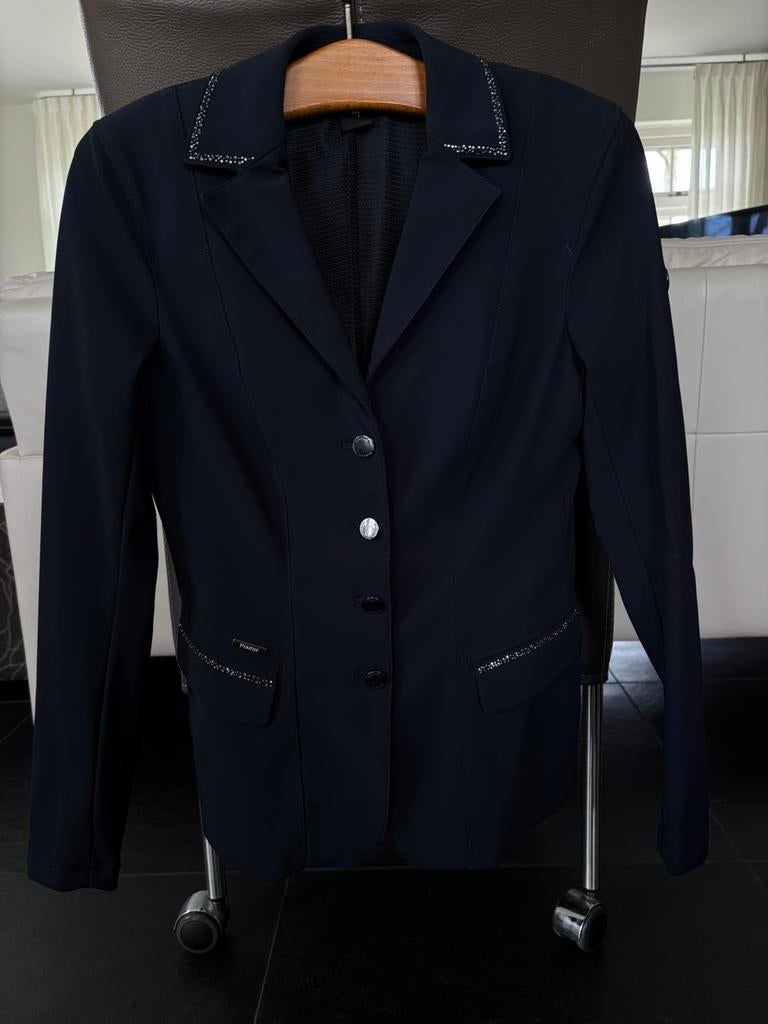 Pikeur Amelia wedstrijdjasje mt. 38 navy, Dieren en Toebehoren, Dressuur, Ophalen of Verzenden, Zo goed als nieuw, Dames